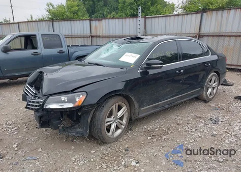 2013 Volkswagen Passat 2.0L Tdi Sel Premium z USA, uszkodzony, nr VIN 1VWCN7A32DC048195